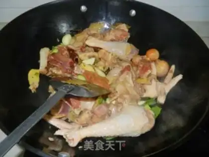 Make Red chicken step 3