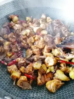 Make Spicy chicken step 9