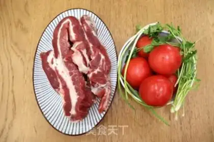 Make Tomato oxen noodles step 0