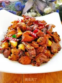 Make Spicy chicken step 11