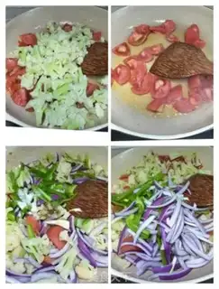 Make Tomato onions step 4