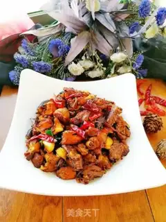Make Spicy chicken step 13