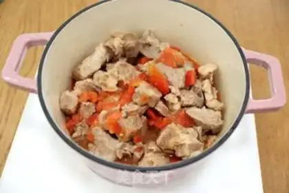 Make Tomato oxen noodles step 5