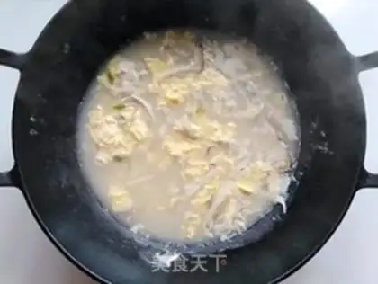 Make Twin mushroom omelet soup step 7