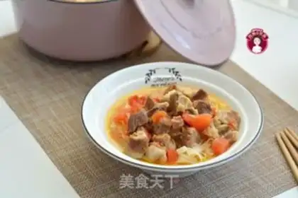 Make Tomato oxen noodles step 8