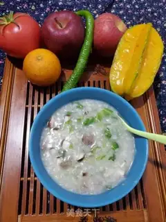 Make Porridge of mushroom beef step 10