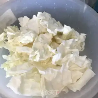 Make Snack and cabbage step 0