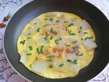 Make Nancake eggs step 6