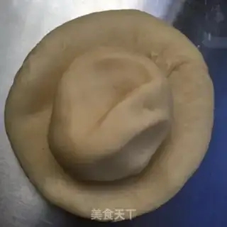 Make Green bean sesame cake step 2