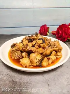 Make Spicy mushroom chicken step 5
