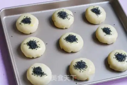 Make Gold and sand souffle step 15