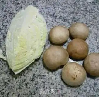 Make Cream-breed mushroom pot sticker step 1