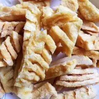 Make Tofu fried celery step 2