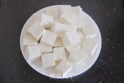 Make Shrimp tofu step 2