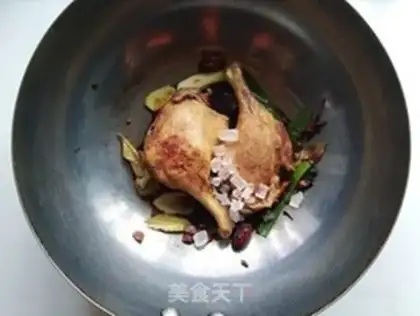 Make Duck rice step 4