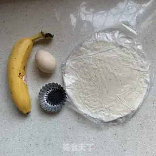 Make Banana burrito step 0