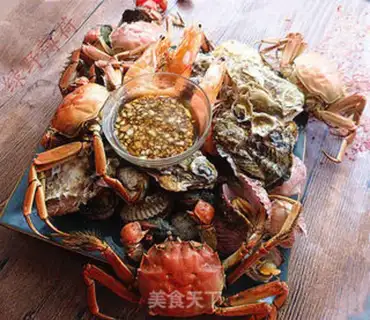 Make Steam crabs, seafood step 7