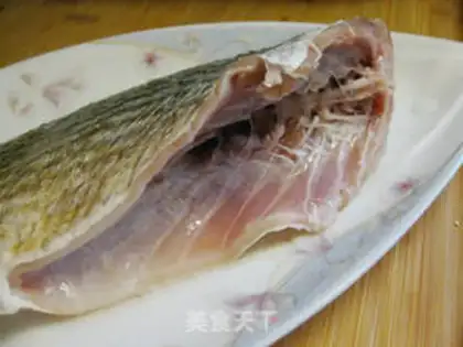 Make Soybean yellowfish step 1