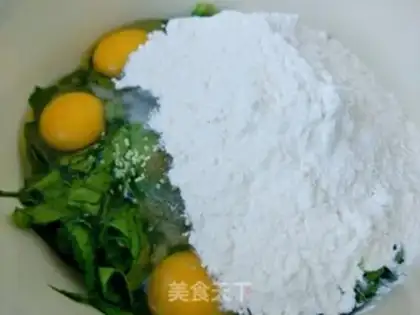Make Wheat and eggcake step 3