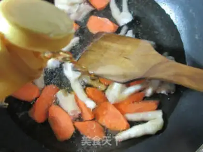 Make Carrot chicken claws step 4