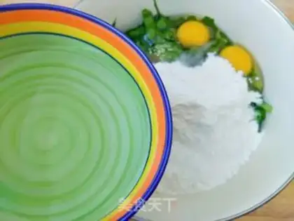 Make Wheat and eggcake step 4