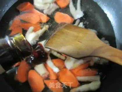 Make Carrot chicken claws step 5