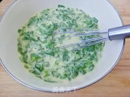 Make Wheat and eggcake step 5