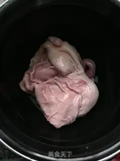 Make Pig belly chicken step 1