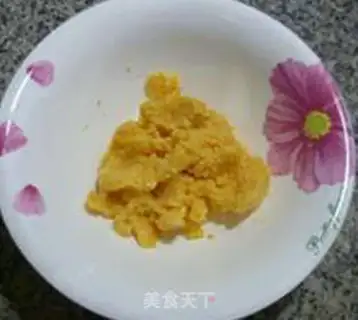 Make Pumpkin bean cake step 4