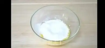 Make Cheese cream and mashed cake step 1