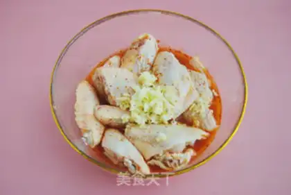 Make Garlic chicken wings step 3