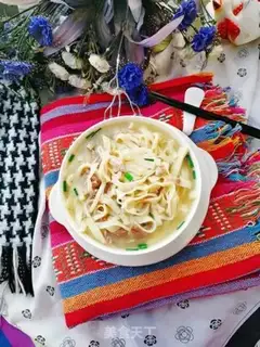 Make Hands on egg noodles step 14