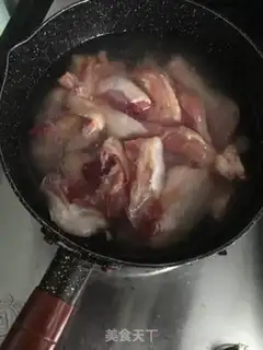Make Pig belly chicken step 7