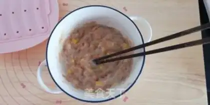 Make Chicken chest sausage step 2