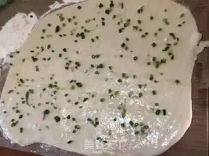 Make Black sesame roll step 4
