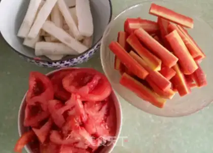 Make Ketchup Steak step 1