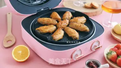 Make Garlic chicken wings step 8