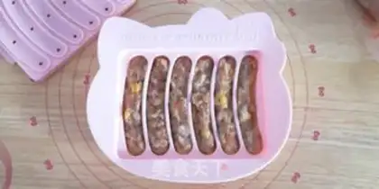 Make Chicken chest sausage step 4