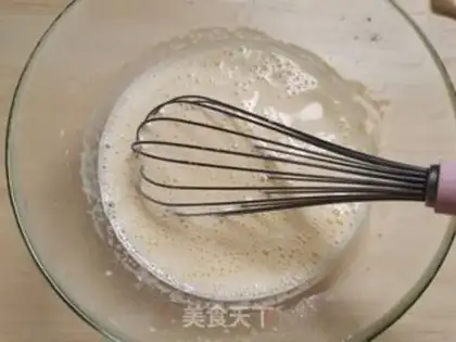 Make Cheese cream and mashed cake step 7