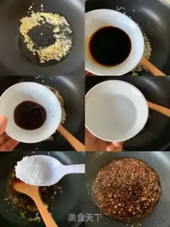 Make Garlic fan dolls step 2