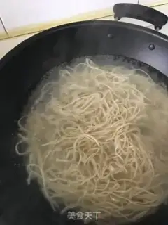 Make Meat sauce noodles step 0