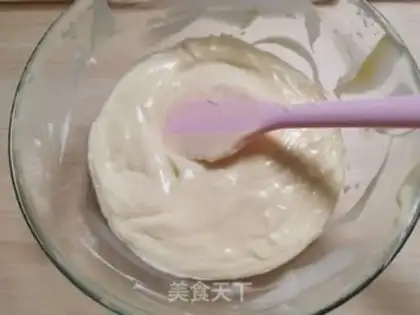 Make Cheese cream and mashed cake step 12
