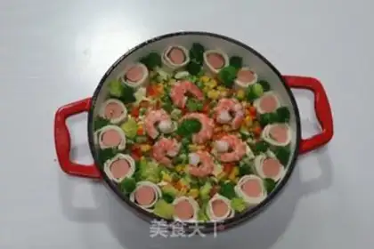 Make Shrimp potato mashed pizza step 17