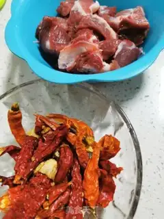 Make Beer and red meat step 0