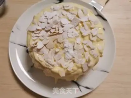 Make Cheese cream and mashed cake step 14