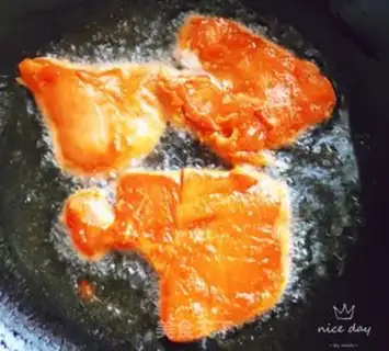 Make Fried chicken chest step 4