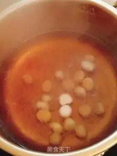 Make Red sugar rice round step 3