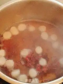 Make Red sugar rice round step 4