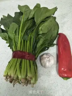 Make Scrambled spinach step 0