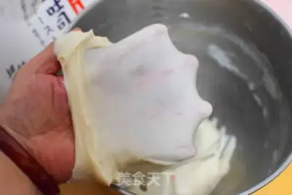 Make Bread pine rolls step 1
